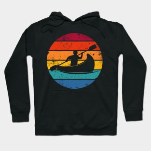 Canoeing retro Design Hoodie